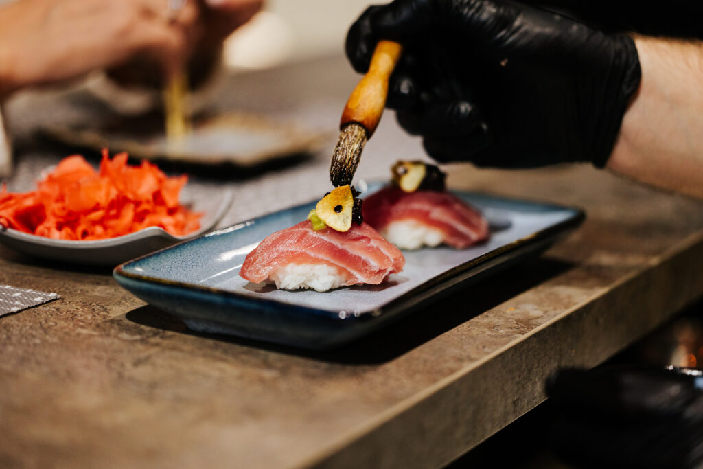 PERFEKCYJNE OMAKASE DAITO SUSHI IDELANA KOLACJA DAITO SUSHI
